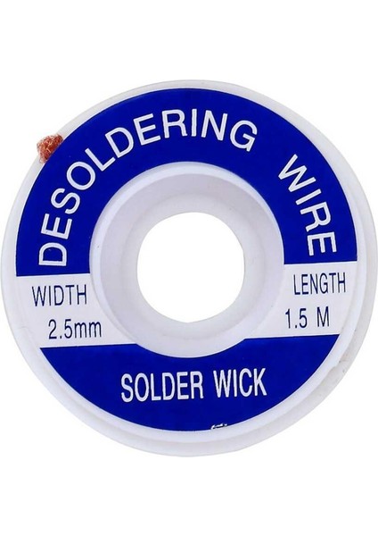 Lehim Temizleme Teli 2.5mm-1.5m