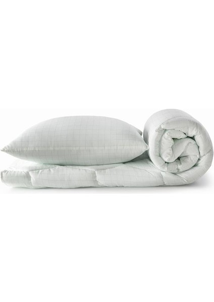 Relax Tek Kişilik 155X215 cm Bambu Yorgan Yastık Seti