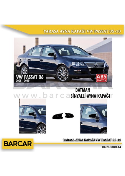 Volkswagen Passat Yarasa Ayna Kapağı 05-10