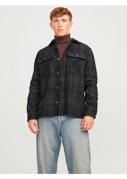Jprraymond Melange Check Erkek Gömlek