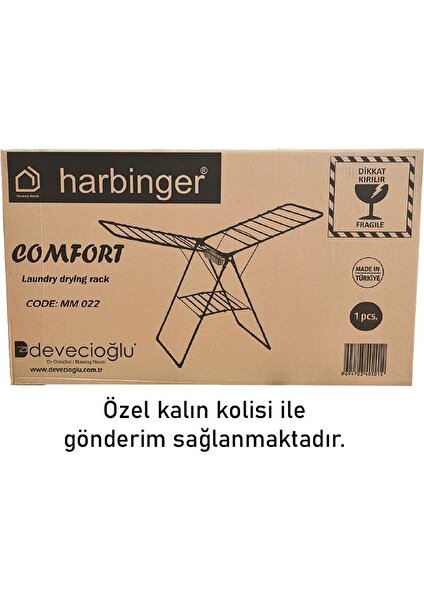 Harbinger MM022 Comfort Kalın Borulu Çamaşır Kurutma Askılığı