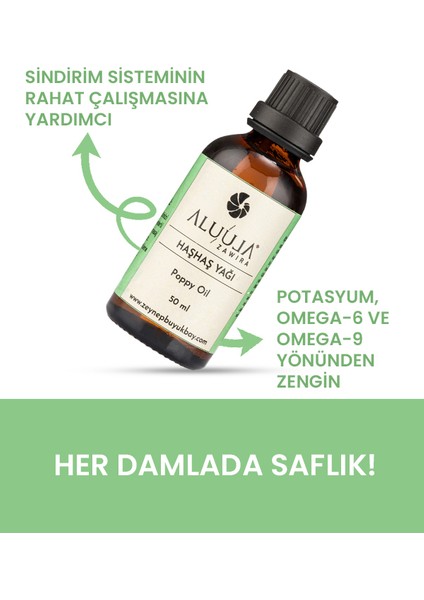Haşhaş Yağı 50 Ml