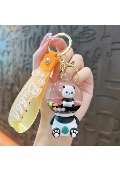 Panda Çanta Anahtarlığı Dekorasyonu Küçük Hediye (Yurt Dışından)