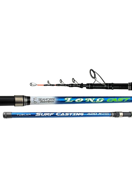 Sea Horse Seahorse 420 Long Cast - Black Hawk 10000 Kampanyalı Surf Olta Seti