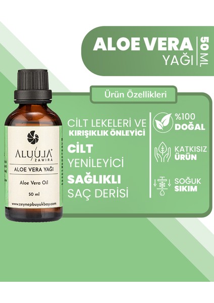 Aloe Vera Yağı 50 Ml