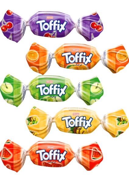 Toffix Mix Şeker 1000 Gr. (1 Poşet)