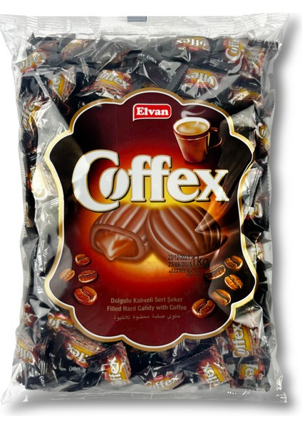 Coffex Kahveli Şeker 1000 Gr. (1 Poşet)