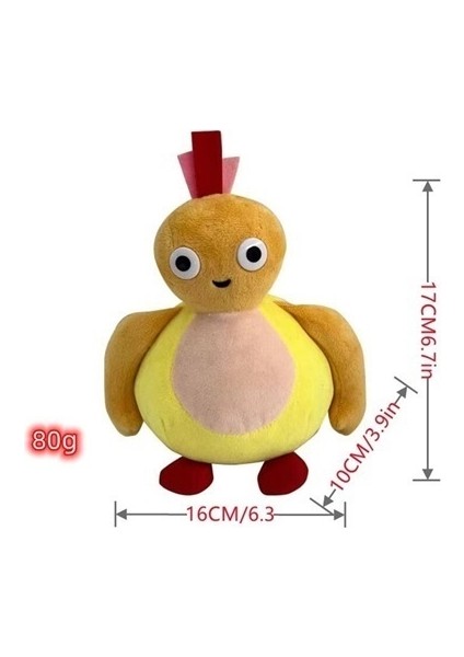 17 cm Twirlywoos Robin Çocuklara Hediye Peluş Oyuncak (Yurt Dışından)