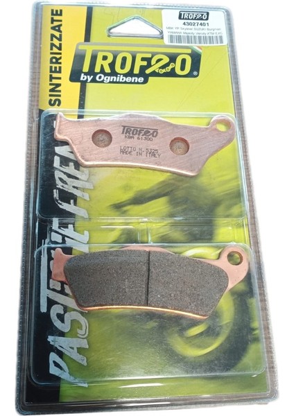 Trofeo Sinterli Fren Balatası