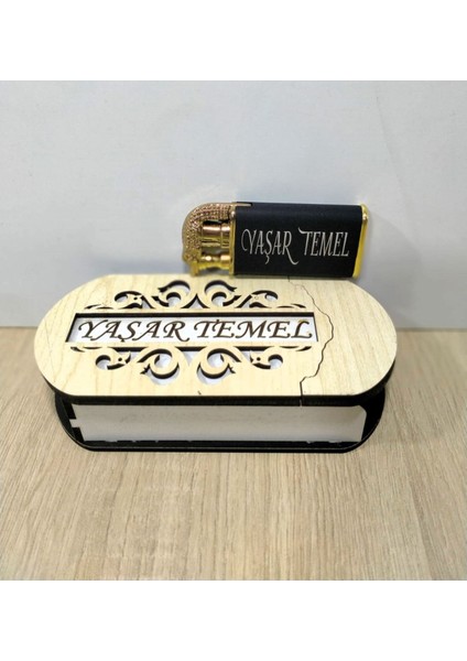 Çakmak Kişiye Özel Isim Yazılı ve Mdf Tasarım Kutulu NO:200 modelleri