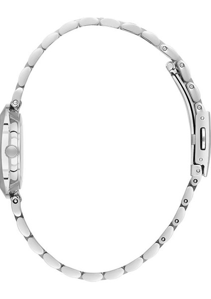 DK.1.13788-1 Taşlı Tasarım 3 Atm Suya Dayanıklı Metalik Kadın Kol Saati fiyatları