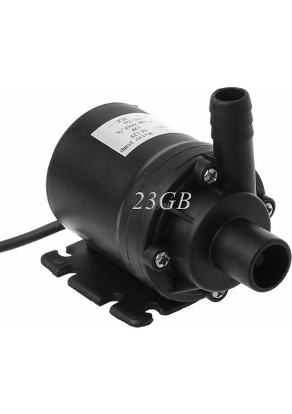 12 Volt Dalgıç Su Pompası Saat/800 Litre (Boy 8 cm , En 5 cm , Yükseklik 6,5 cm)