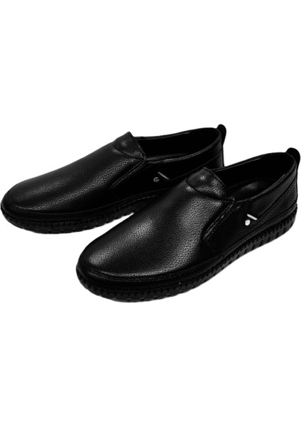 Yumuşak Kaymaz Dikişli Taban Anatomik Günlük Loafer Erkek Ayakkabı
