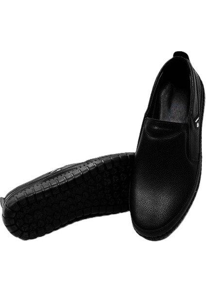 Yumuşak Kaymaz Dikişli Taban Anatomik Günlük Loafer Erkek Ayakkabı