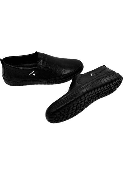 Yumuşak Kaymaz Dikişli Taban Anatomik Günlük Loafer Erkek Ayakkabı