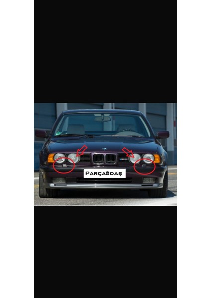 Bmw E34 Uyumlu Far Yıkama Fişkiyesi (Sağ)