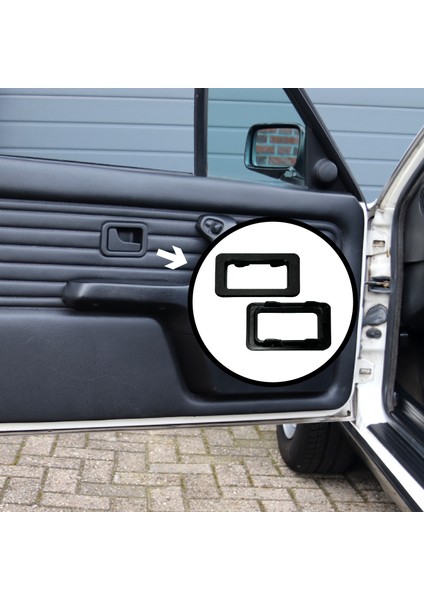 Bmw E30 Uyumlu Iç Kapı Kol Çerçevesi (Sağ)