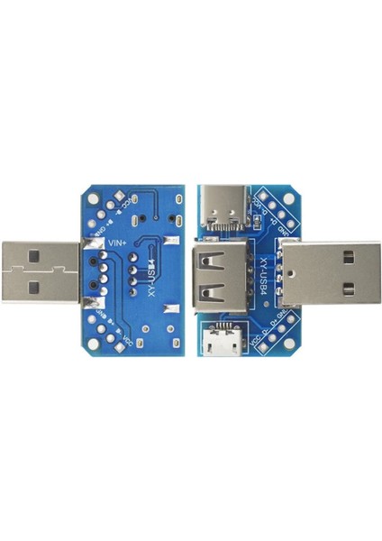 USB Soket Çevirici Kart USB Type C Micro USB Erkek Dişi USB Cep Telefonu Elektronik Cihaz USB Port