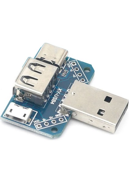 USB Soket Çevirici Kart USB Type C Micro USB Erkek Dişi USB Cep Telefonu Elektronik Cihaz USB Port