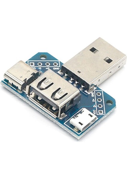 USB Soket Çevirici Kart USB Type C Micro USB Erkek Dişi USB Cep Telefonu Elektronik Cihaz USB Port