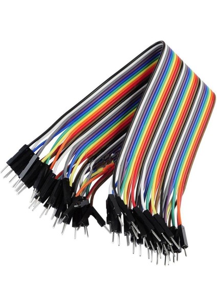 20CM 40 Pin Erkek Erkek Dupont Kablo Breadboard Atlama Kablosu Jumper Kablo