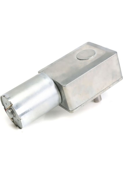 JGY370 Dc 12V 60 Rpm Redüktörlü Dc Motor 2 Yönde Dönme L Tip 1kg.cm Yüksek Tork Metal Dişli