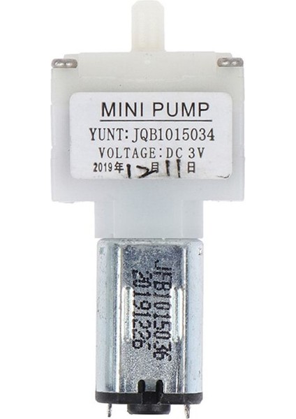 Micro Hava Pompası 3V 30KPA 0.3l/dakika Sessiz Mini Akvaryum Medikal Hava Tankı Gaz Oksijen Motor