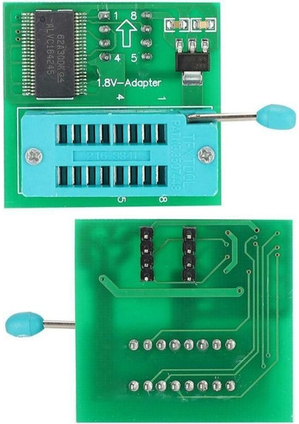 1.8V Entegreler Için Adaptör Soketi Bios Programlayıcı Devreler Için 1.8V Adaptör Soketi