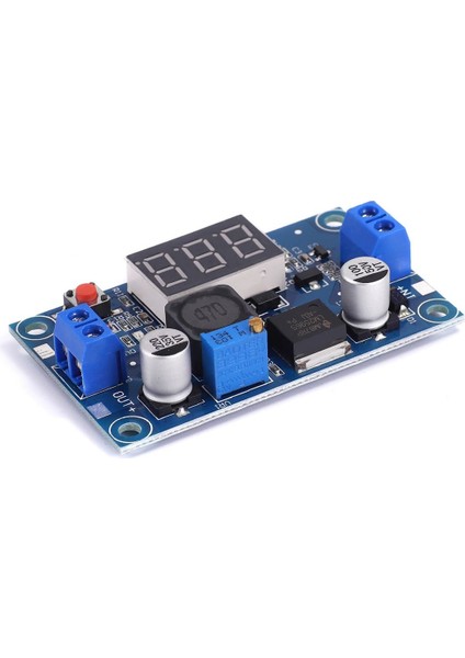 Voltmetreli LM2596 Ayarlı Modül Ayarlanabilir 3A Güç Kaynağı