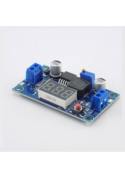 Voltmetreli LM2596 Ayarlı Modül Ayarlanabilir 3A Güç Kaynağı