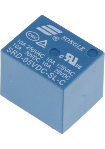 Songle 250V 10A SRD-05VDC-SL-C 5V Dc Röle 5 Pin Pcb Montaj Tip 220V No Nc Güç Rölesi Spdt fiyatları