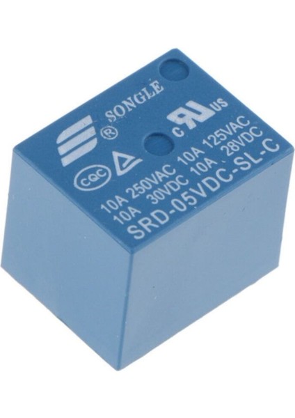 Songle 250V 10A SRD-05VDC-SL-C 5V Dc Röle 5 Pin Pcb Montaj Tip 220V No Nc Güç Rölesi Spdt fırsatları
