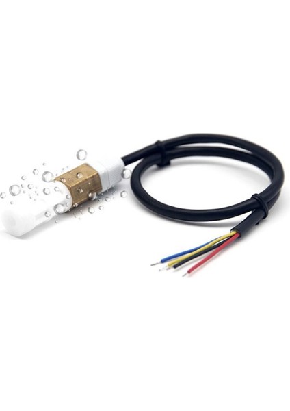90CM Kablolu Su Geçirmez SHT20 I2C Sıcaklık ve Nem Sensörü -40C / 125C Dijital Klima Termostat