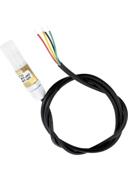 90CM Kablolu Su Geçirmez SHT20 I2C Sıcaklık ve Nem Sensörü -40C / 125C Dijital Klima Termostat