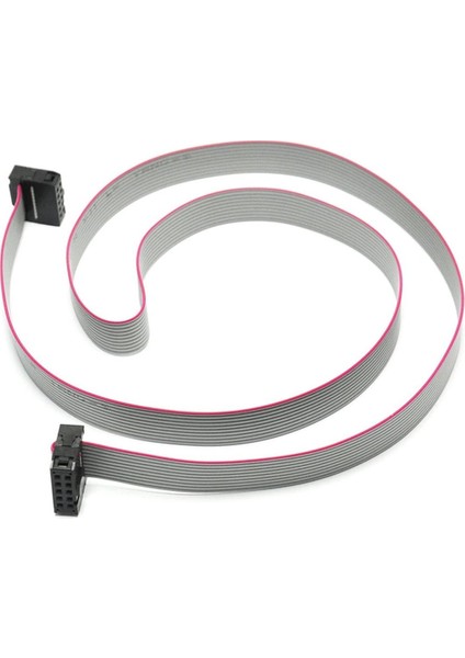 70CM 10 Pin Idc Flat Kablo Ribbon Isp Avr Arm Swd Jtag Programlam