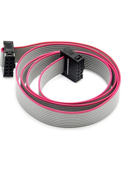 70CM 10 Pin Idc Flat Kablo Ribbon Isp Avr Arm Swd Jtag Programlam
