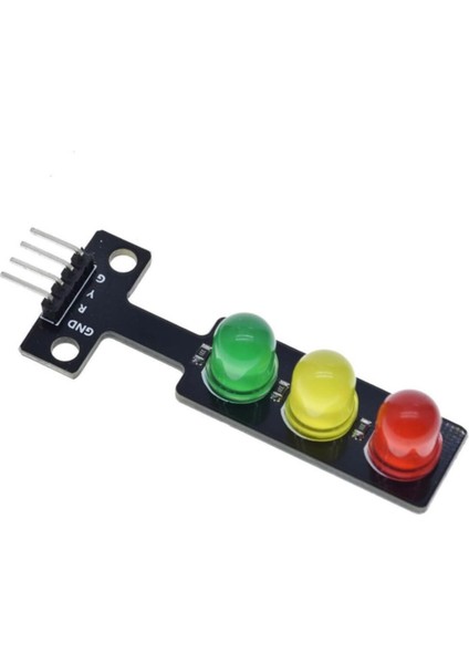 Trafik Işık LED Modülü 5V Ortak Katot 8mm LED Kırmızı Sarı Yeşil fiyatları