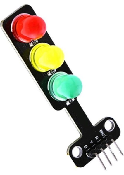 Trafik Işık LED Modülü 5V Ortak Katot 8mm LED Kırmızı Sarı Yeşil indirimleri