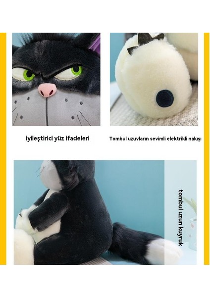 45CMKOMIK Luffa Kedi Peluş Oyuncak (Yurt Dışından)