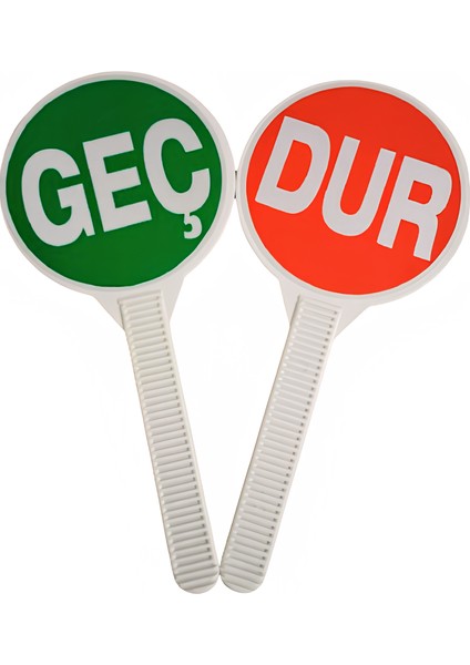 Dur Geç Levhası El Tipi Yüksek Performans Reflektörlü Çift Yönlü