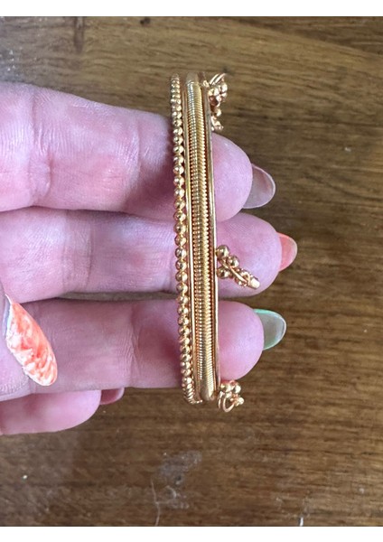 Altın Sarısı Pandora Kadın Bilezik Çap 7 cm fiyatları