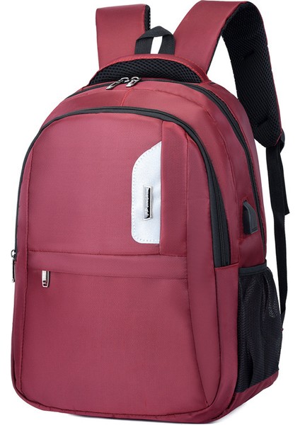 Moda Büyük Kapasiteli Basit Su Geçirmez Okul Çantası (Yurt Dışından)