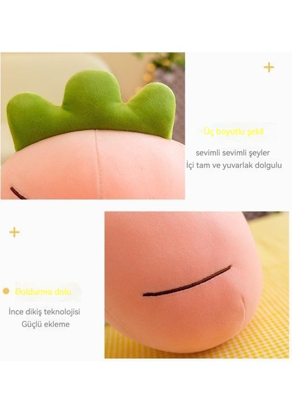 40CM Meyve Havuç Yastık Bebek Peluş Oyuncak (Yurt Dışından)