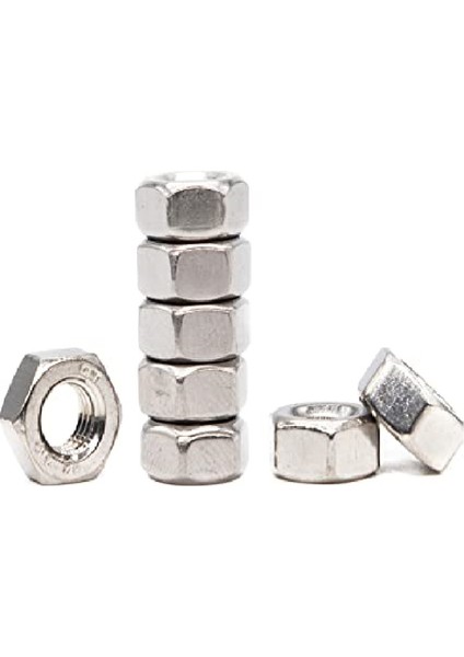 M5X45 mm Vida + Somun + Pul Vida Takım Set 50 Adet