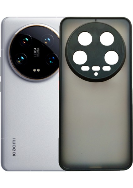 Xiaomi 14 Ultra London Serisi Darbeye Dayanıklı Kılıf - Siyah AL3415