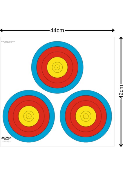 Hedef Kağıdı 3X20 cm Las Vegas 10'lu Paket