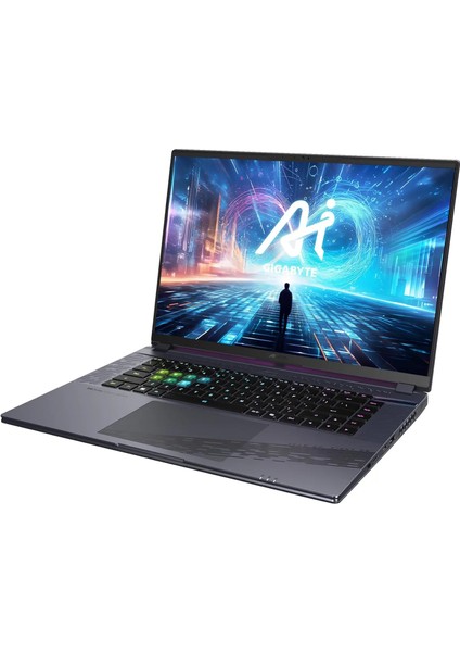 Gigabyte aorus 16X Intel Core I7-13650HX 96GB Ddr5 512GB SSD 8gb Rtx 4060 16″ Wqxga 3ms 165Hz WIN11HOME Gaming (Oyuncu) Notebook 9KG-43TRC54SH22+ZETTAÇANTA