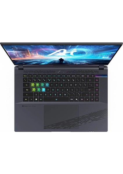 Gigabyte aorus 16X Intel Core I7-13650HX 96GB Ddr5 512GB SSD 8gb Rtx 4060 16″ Wqxga 3ms 165Hz WIN11HOME Gaming (Oyuncu) Notebook 9KG-43TRC54SH22+ZETTAÇANTA