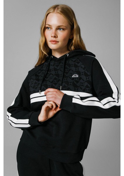 Kapüşonlu Kadın Sweat EF164-BK modelleri