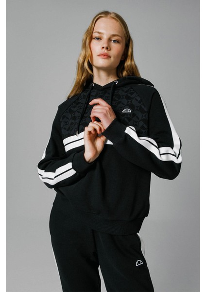Kapüşonlu Kadın Sweat EF164-BK fırsatları